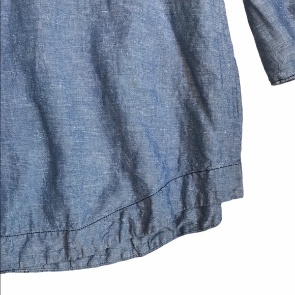 Free People ‘Show Some Shoulder’ Top Blue Size Med - Picture 9 of 10